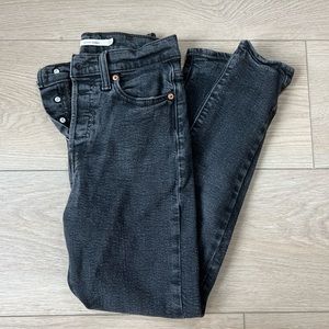 Levi’s Wedgie Skinny Black